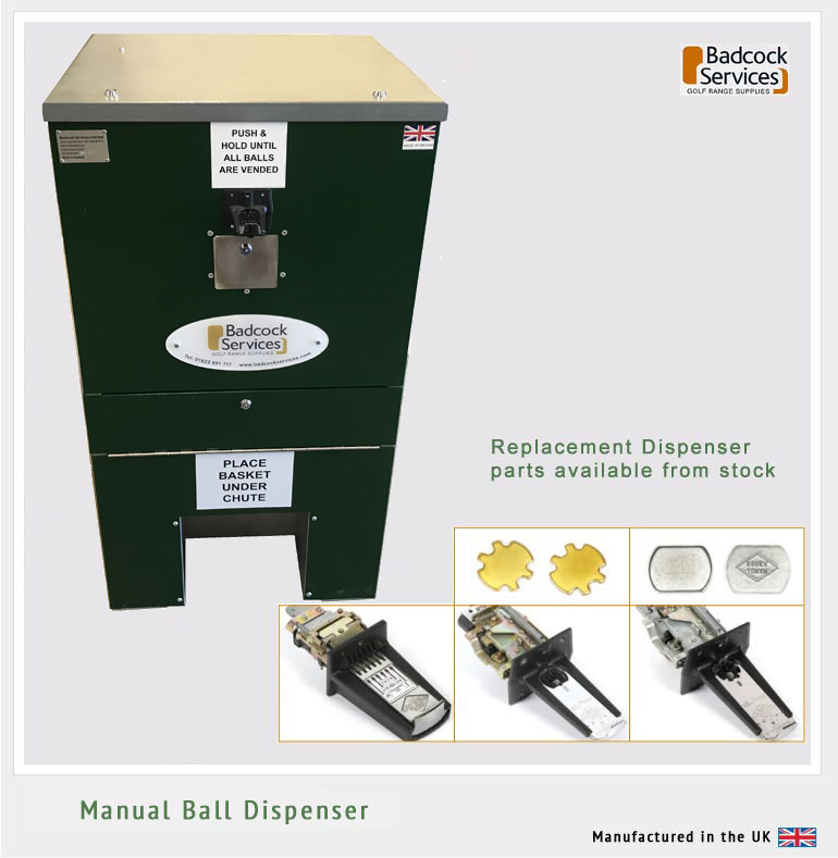 Badcock Manual Ball Dispenser